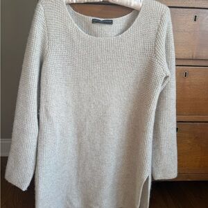 Peruvian Connection Cream Alpaca Sweater